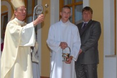 Örkényi plébánia szentelése